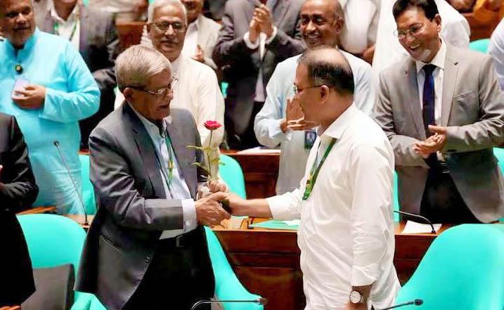 মির্জা ফখরুল ইসলাম আলমগীরকে ২৩তম রাষ্ট্রপতি ঘোষণা